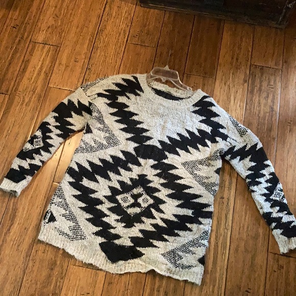 Urban Day chunky Aztec sweater tunic LG - Picture 2 of 5